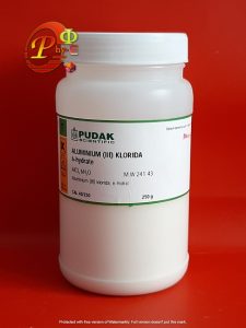 Aluminium Klorida AlCl3.6H2O Aluminium III Klorida Pudak